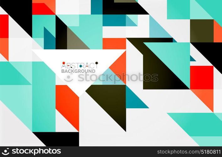 Triangle pattern design background. Triangle pattern design background. Vector business or technology presentation template, brochure or flyer pattern, or geometric web banner