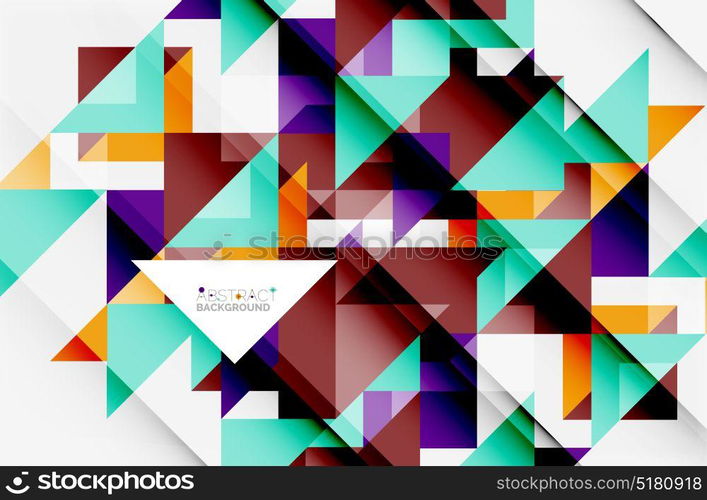 Triangle pattern design background. Triangle pattern design background. Vector business or technology presentation template, brochure or flyer pattern, or geometric web banner