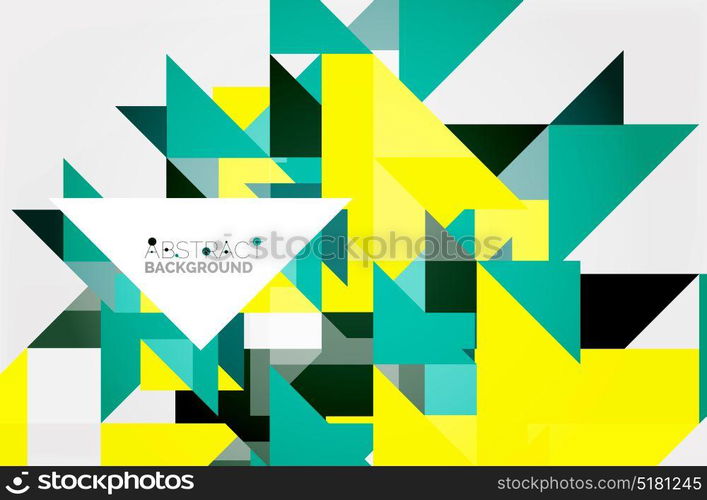 Triangle pattern design background. Triangle pattern design background. Vector business or technology presentation template, brochure or flyer pattern, or geometric web banner