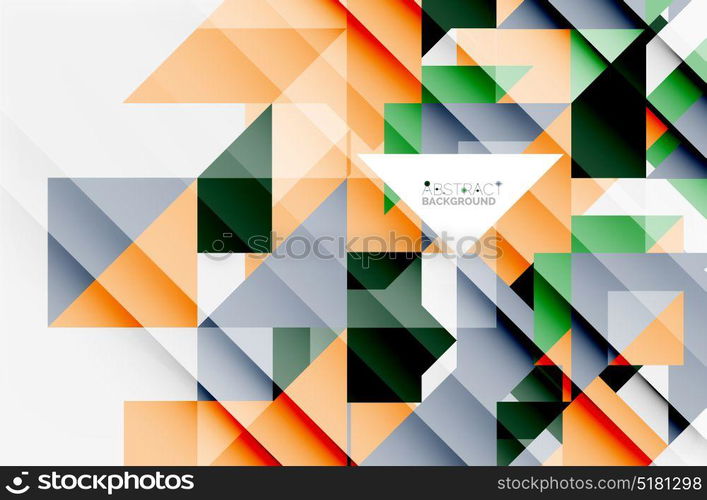 Triangle pattern design background. Triangle pattern design background. Vector business or technology presentation template, brochure or flyer pattern, or geometric web banner
