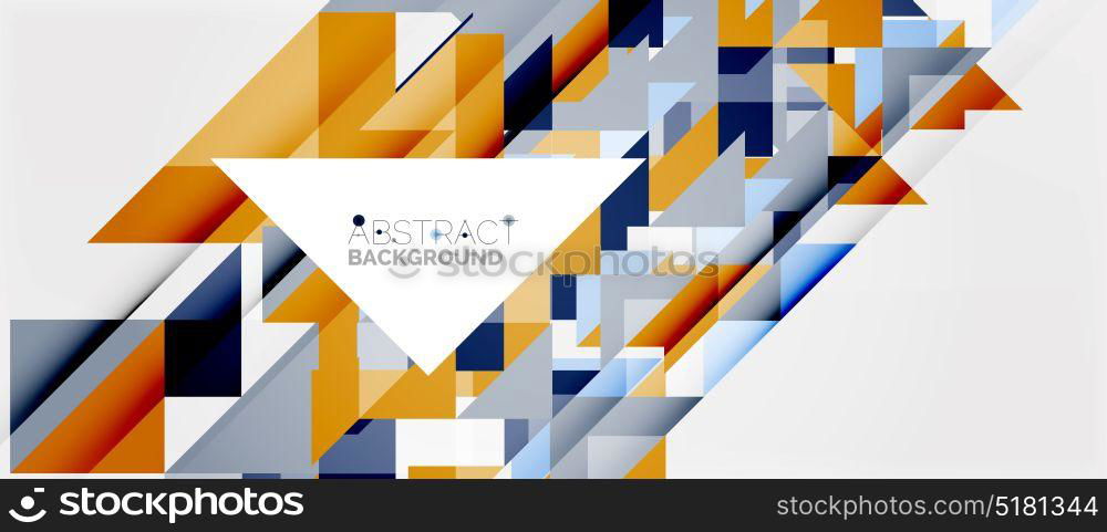 Triangle pattern design background. Triangle pattern design background. Vector business or technology presentation template, brochure or flyer pattern, or geometric web banner