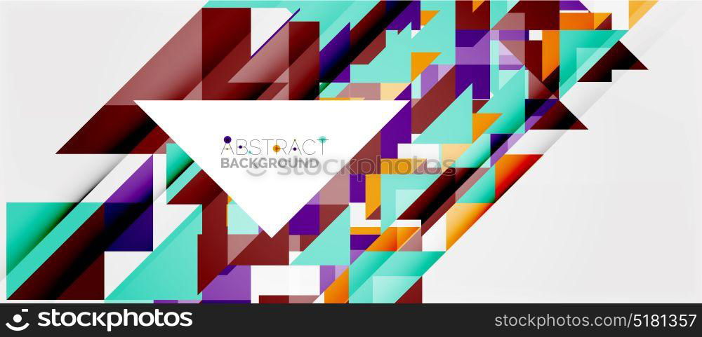 Triangle pattern design background. Triangle pattern design background. Vector business or technology presentation template, brochure or flyer pattern, or geometric web banner