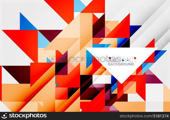 Triangle pattern design background. Triangle pattern design background. Vector business or technology presentation template, brochure or flyer pattern, or geometric web banner