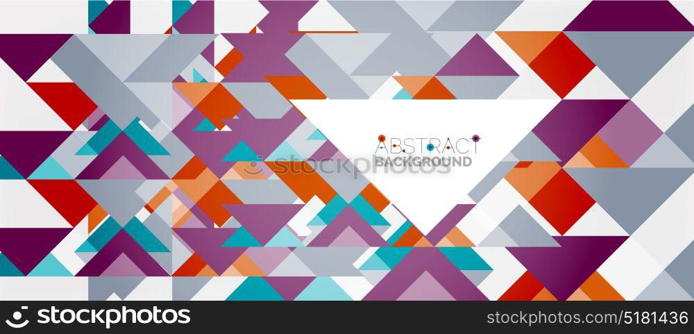 Triangle pattern design background. Triangle pattern design background. Vector business or technology presentation template, brochure or flyer pattern, or geometric web banner