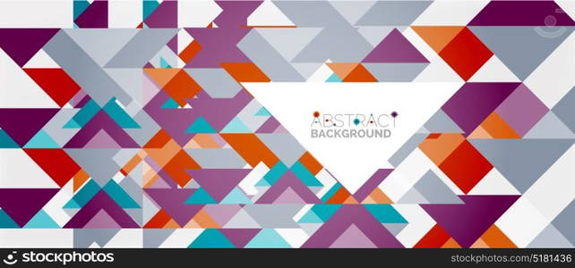Triangle pattern design background. Triangle pattern design background. Vector business or technology presentation template, brochure or flyer pattern, or geometric web banner