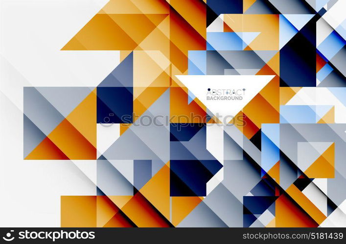 Triangle pattern design background. Triangle pattern design background. Vector business or technology presentation template, brochure or flyer pattern, or geometric web banner