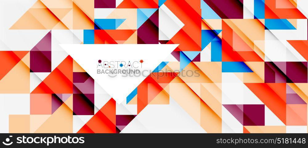 Triangle pattern design background. Triangle pattern design background. Vector business or technology presentation template, brochure or flyer pattern, or geometric web banner