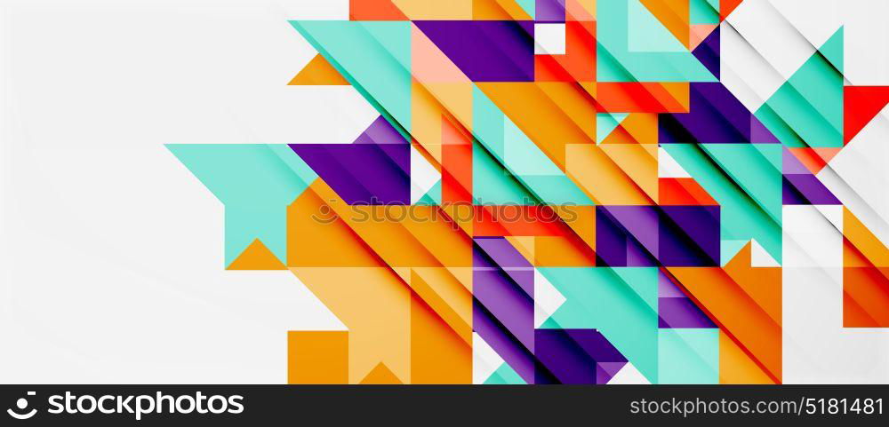 Triangle pattern design background. Triangle pattern design background. Vector business or technology presentation template, brochure or flyer pattern, or geometric web banner