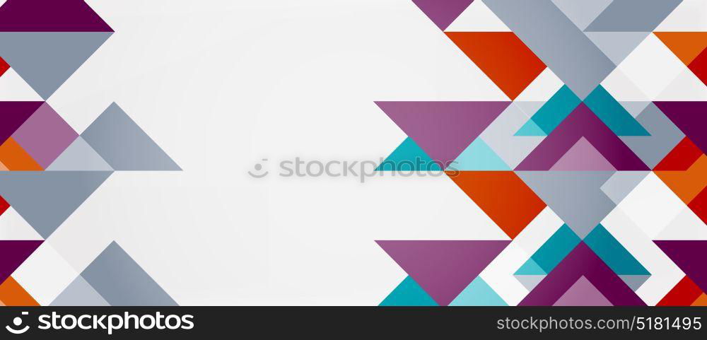 Triangle pattern design background. Triangle pattern design background. Vector business or technology presentation template, brochure or flyer pattern, or geometric web banner