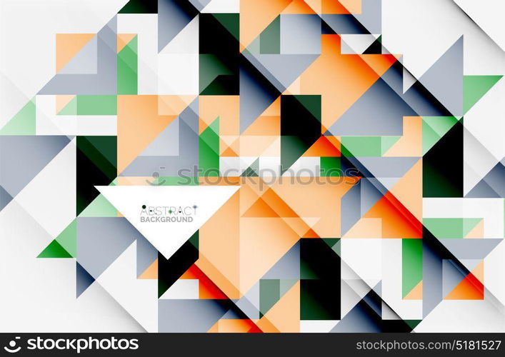 Triangle pattern design background. Triangle pattern design background. Vector business or technology presentation template, brochure or flyer pattern, or geometric web banner