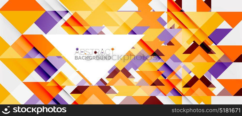 Triangle pattern design background. Triangle pattern design background. Vector business or technology presentation template, brochure or flyer pattern, or geometric web banner