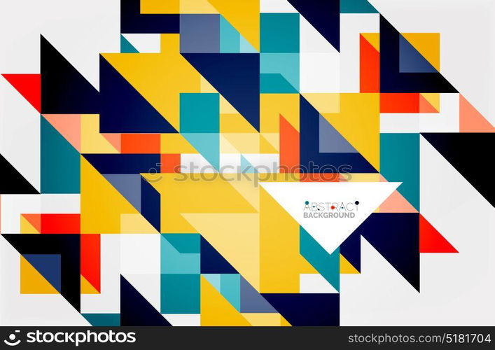 Triangle pattern design background. Triangle pattern design background. Vector business or technology presentation template, brochure or flyer pattern, or geometric web banner