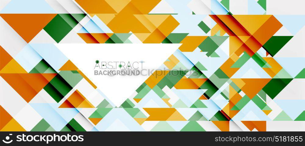 Triangle pattern design background. Triangle pattern design background. Vector business or technology presentation template, brochure or flyer pattern, or geometric web banner