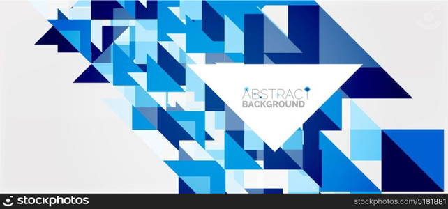 Triangle pattern design background. Triangle pattern design background. Vector business or technology presentation template, brochure or flyer pattern, or geometric web banner