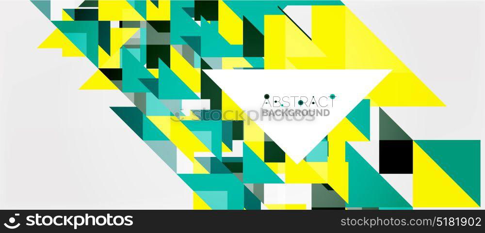 Triangle pattern design background. Triangle pattern design background. Vector business or technology presentation template, brochure or flyer pattern, or geometric web banner