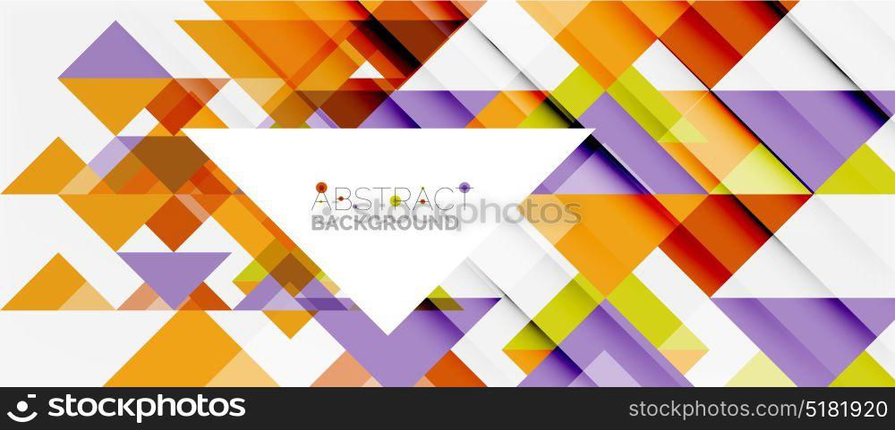 Triangle pattern design background. Triangle pattern design background. Vector business or technology presentation template, brochure or flyer pattern, or geometric web banner