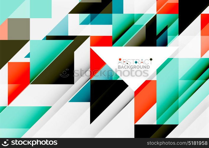 Triangle pattern design background. Triangle pattern design background. Vector business or technology presentation template, brochure or flyer pattern, or geometric web banner