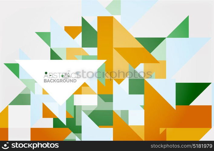 Triangle pattern design background. Triangle pattern design background. Vector business or technology presentation template, brochure or flyer pattern, or geometric web banner