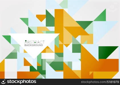 Triangle pattern design background. Triangle pattern design background. Vector business or technology presentation template, brochure or flyer pattern, or geometric web banner