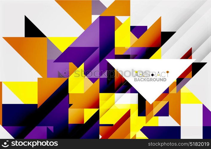 Triangle pattern design background. Triangle pattern design background. Vector business or technology presentation template, brochure or flyer pattern, or geometric web banner
