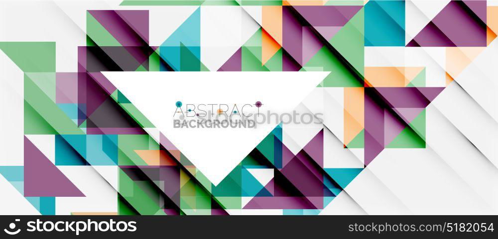 Triangle pattern design background. Triangle pattern design background. Vector business or technology presentation template, brochure or flyer pattern, or geometric web banner