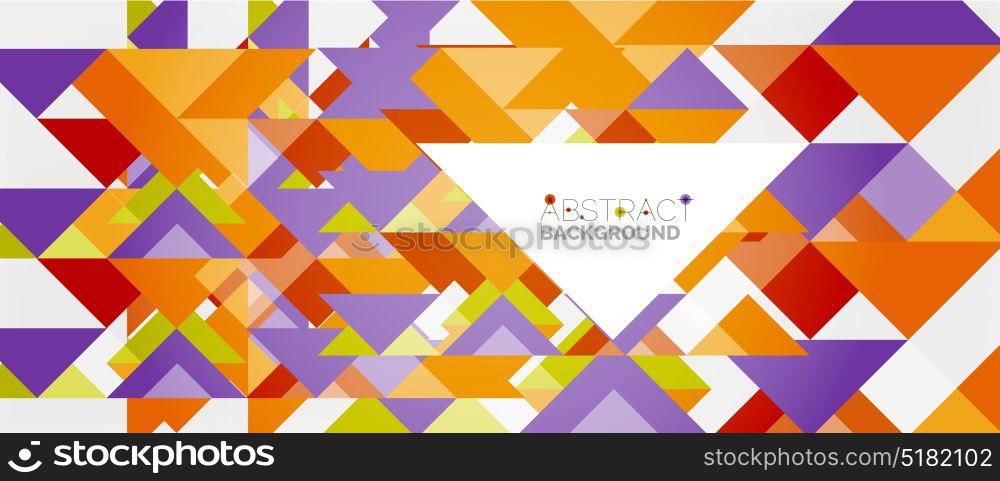 Triangle pattern design background. Triangle pattern design background. Vector business or technology presentation template, brochure or flyer pattern, or geometric web banner