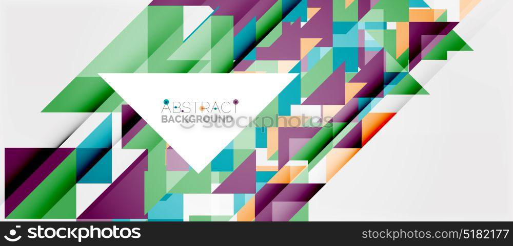 Triangle pattern design background. Triangle pattern design background. Vector business or technology presentation template, brochure or flyer pattern, or geometric web banner