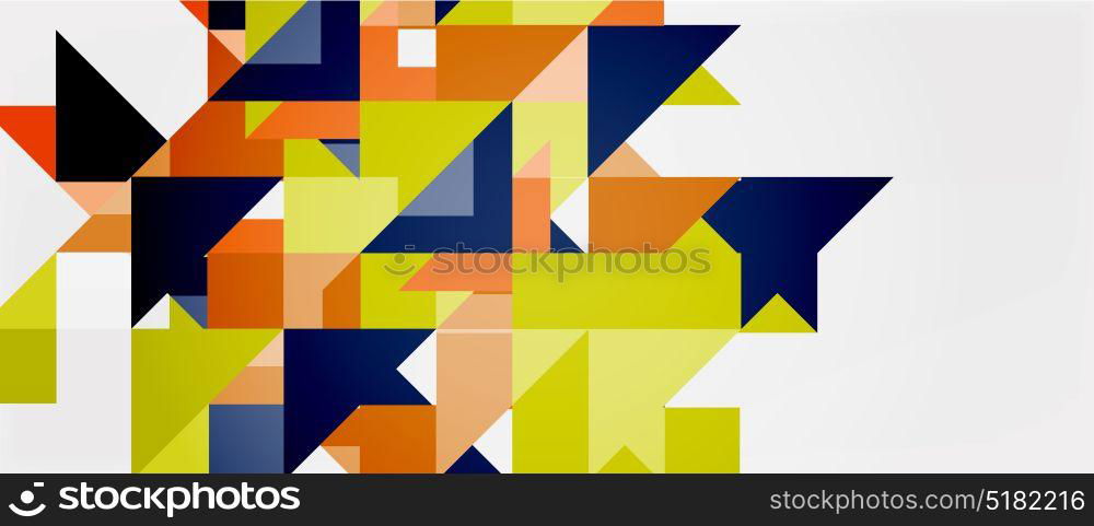 Triangle pattern design background. Triangle pattern design background. Vector business or technology presentation template, brochure or flyer pattern, or geometric web banner