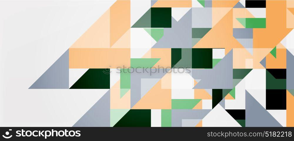 Triangle pattern design background. Triangle pattern design background. Vector business or technology presentation template, brochure or flyer pattern, or geometric web banner