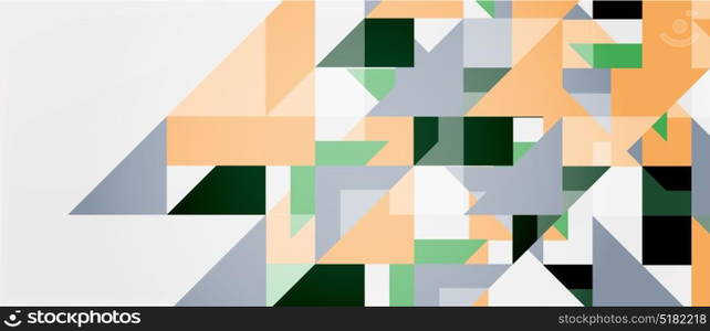 Triangle pattern design background. Triangle pattern design background. Vector business or technology presentation template, brochure or flyer pattern, or geometric web banner
