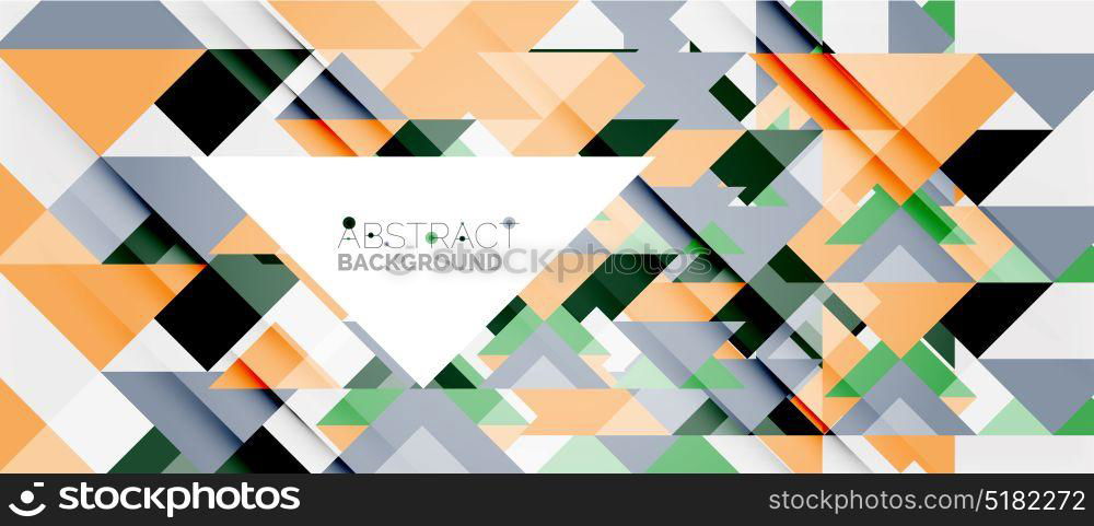Triangle pattern design background. Triangle pattern design background. Vector business or technology presentation template, brochure or flyer pattern, or geometric web banner