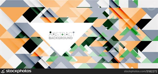 Triangle pattern design background. Triangle pattern design background. Vector business or technology presentation template, brochure or flyer pattern, or geometric web banner