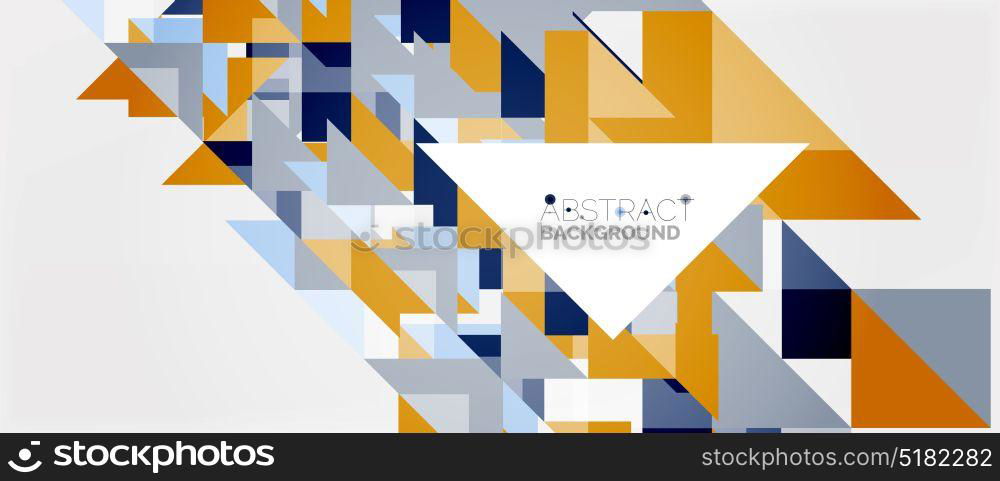Triangle pattern design background. Triangle pattern design background. Vector business or technology presentation template, brochure or flyer pattern, or geometric web banner