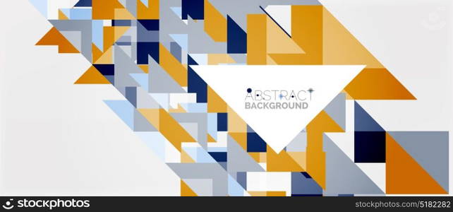 Triangle pattern design background. Triangle pattern design background. Vector business or technology presentation template, brochure or flyer pattern, or geometric web banner