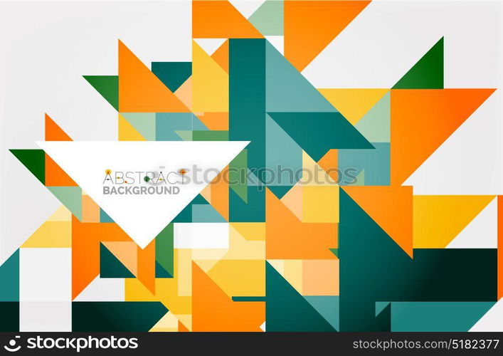 Triangle pattern design background. Triangle pattern design background. Vector business or technology presentation template, brochure or flyer pattern, or geometric web banner