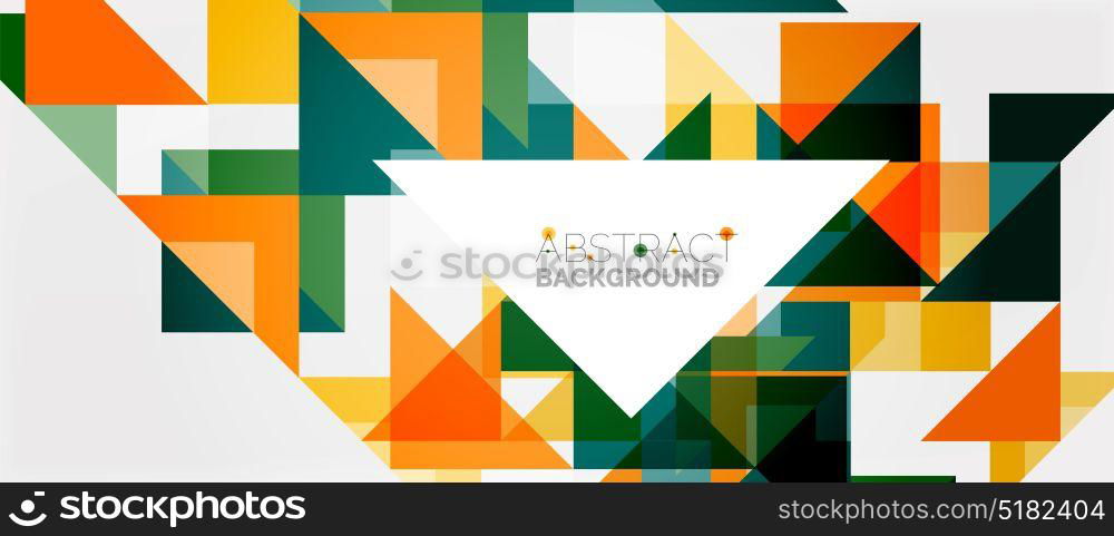 Triangle pattern design background. Triangle pattern design background. Vector business or technology presentation template, brochure or flyer pattern, or geometric web banner