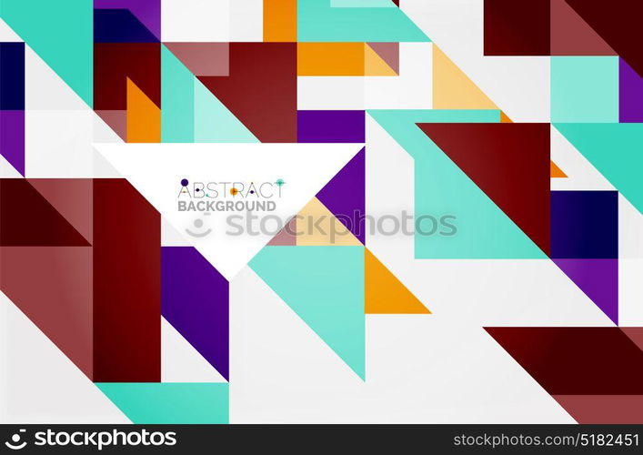 Triangle pattern design background. Triangle pattern design background. Vector business or technology presentation template, brochure or flyer pattern, or geometric web banner
