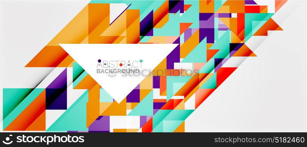 Triangle pattern design background. Triangle pattern design background. Vector business or technology presentation template, brochure or flyer pattern, or geometric web banner