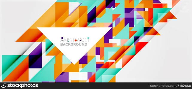 Triangle pattern design background. Triangle pattern design background. Vector business or technology presentation template, brochure or flyer pattern, or geometric web banner