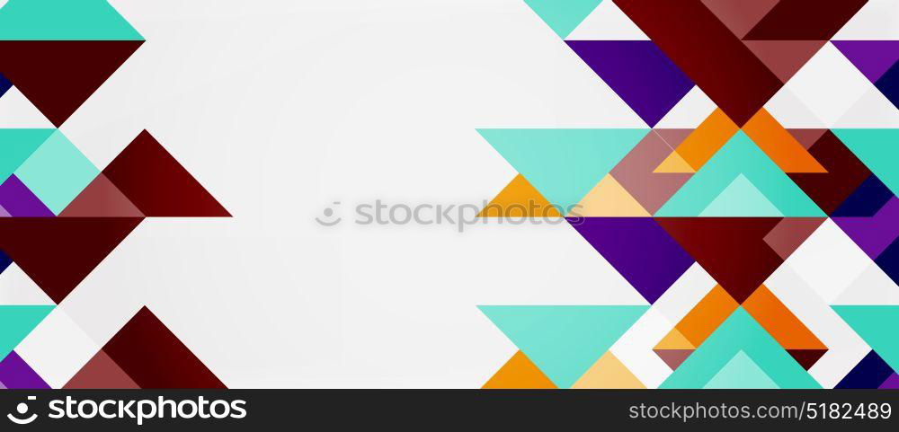 Triangle pattern design background. Triangle pattern design background. Vector business or technology presentation template, brochure or flyer pattern, or geometric web banner