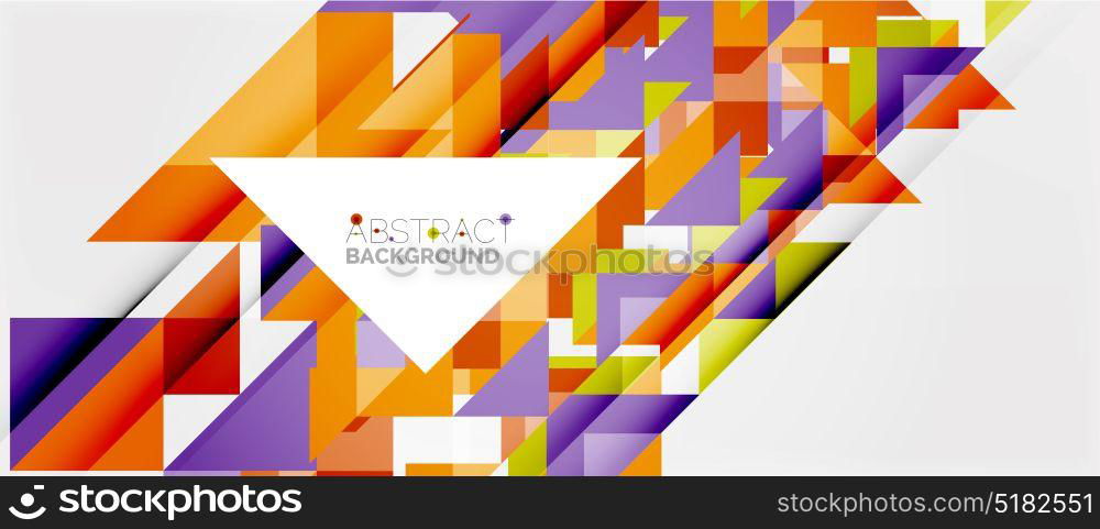 Triangle pattern design background. Triangle pattern design background. Vector business or technology presentation template, brochure or flyer pattern, or geometric web banner
