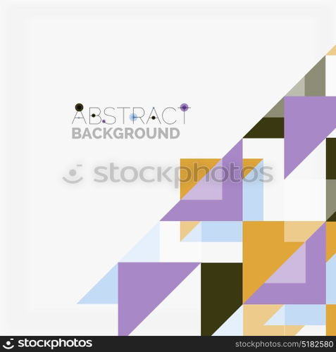 Triangle pattern design background. Triangle pattern design background. Vector business or technology presentation template, brochure or flyer pattern, or geometric web banner