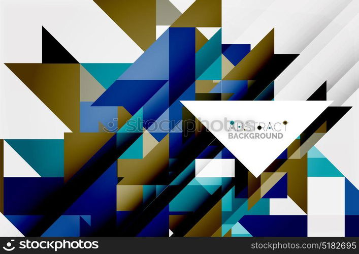 Triangle pattern design background. Triangle pattern design background. Vector business or technology presentation template, brochure or flyer pattern, or geometric web banner