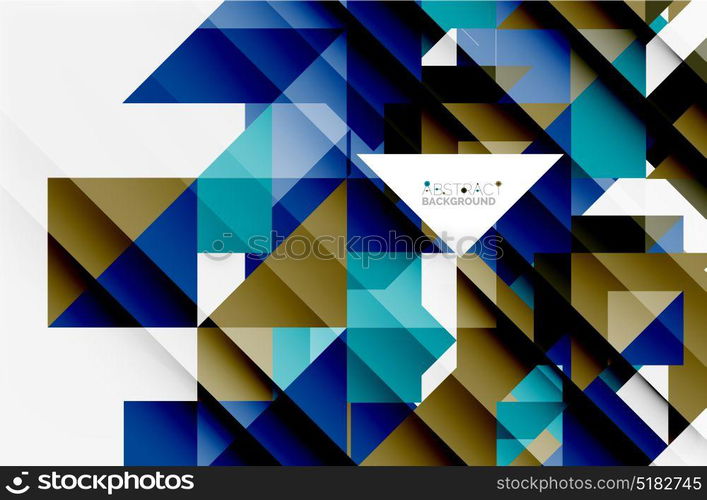 Triangle pattern design background. Triangle pattern design background. Vector business or technology presentation template, brochure or flyer pattern, or geometric web banner