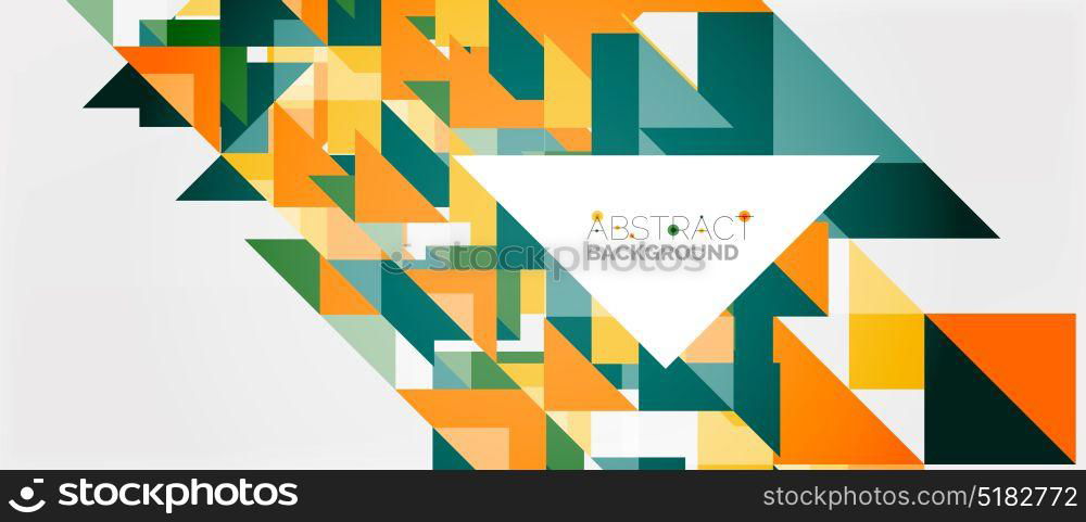 Triangle pattern design background. Triangle pattern design background. Vector business or technology presentation template, brochure or flyer pattern, or geometric web banner