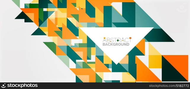 Triangle pattern design background. Triangle pattern design background. Vector business or technology presentation template, brochure or flyer pattern, or geometric web banner
