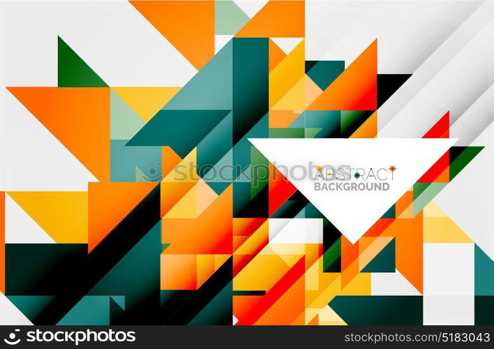 Triangle pattern design background. Triangle pattern design background. Vector business or technology presentation template, brochure or flyer pattern, or geometric web banner