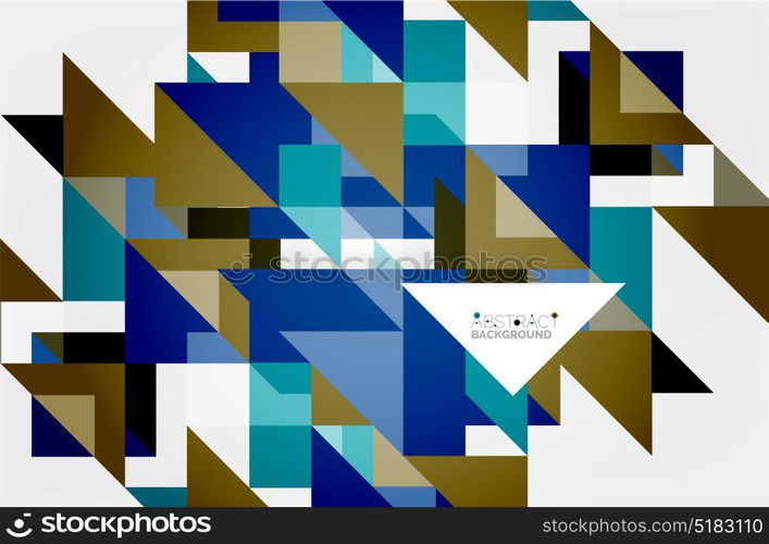 Triangle pattern design background. Triangle pattern design background. Vector business or technology presentation template, brochure or flyer pattern, or geometric web banner