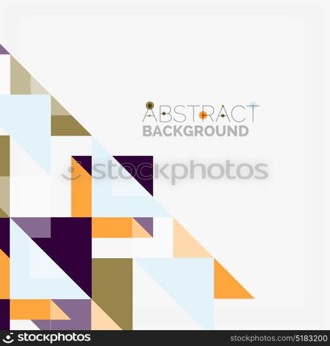 Triangle pattern design background. Triangle pattern design background. Vector business or technology presentation template, brochure or flyer pattern, or geometric web banner