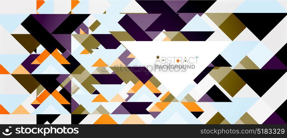 Triangle pattern design background. Triangle pattern design background. Vector business or technology presentation template, brochure or flyer pattern, or geometric web banner